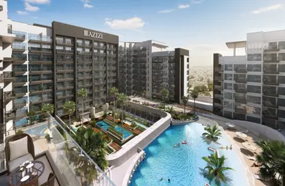 Apartment - 1 Bedroom - 2 Bathrooms for sale in Azizi Beach Oasis 2 - Dubai Studio City - Dubai