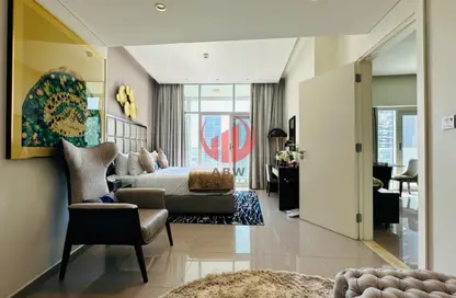 Apartment - 1 Bedroom - 2 Bathrooms for rent in DAMAC Majestine - Business Bay - Dubai