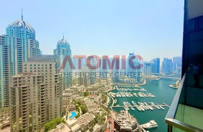 شقة - 2 غرف نوم - 2 حمامات للايجار في بوابة المارينا 1 - مارينا جيت - دبي مارينا - دبي
