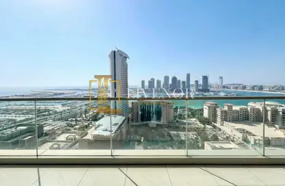 Apartment - 3 Bedrooms - 4 Bathrooms for rent in Ocean Heights - Dubai Marina - Dubai