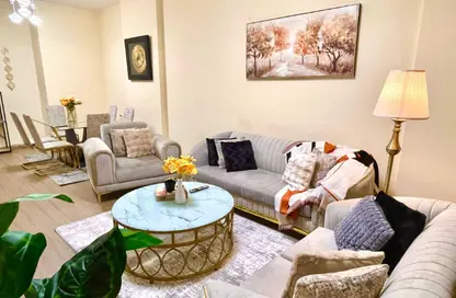Apartment - 2 Bedrooms - 2 Bathrooms for rent in Queen Tower - Al Qasba - Sharjah