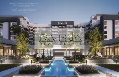 Apartment - 1 Bedroom - 2 Bathrooms for sale in Azizi Beach Oasis 2 - Dubai Studio City - Dubai Apartment - 1 Bedroom - 2 Bathrooms for sale in Azizi Beach Oasis 2 - Dubai Studio City - Dubai