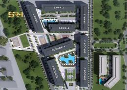 صورةموقع على الخريطة لـ: شقة - 1 غرفة نوم - 2 حمامات للبيع في Al Mamsha - مويلح - الشارقة, صورة 1