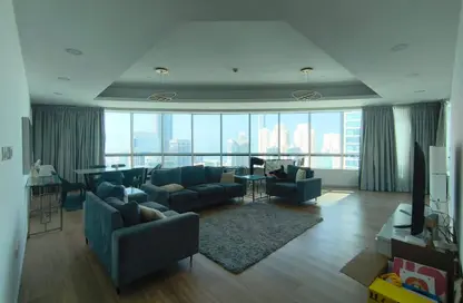 Apartment - 4 Bedrooms - 4 Bathrooms for rent in Horizon Tower - Dubai Marina - Dubai