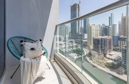 Apartment - 3 Bedrooms - 4 Bathrooms for sale in Marina Wharf 2 - Marina Wharf - Dubai Marina - Dubai