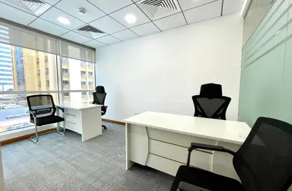 Office Space - Studio - 3 Bathrooms for rent in Hamdan Street - Abu Dhabi