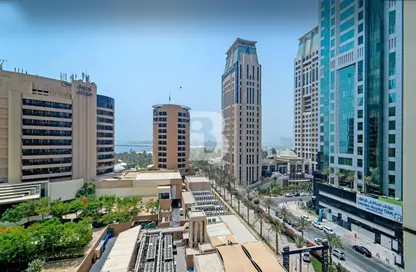 Apartment - Studio - 1 Bathroom for rent in The Royal Oceanic - Oceanic - Dubai Marina - Dubai