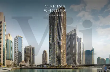 Apartment - 1 Bedroom - 1 Bathroom for sale in Marina Shores - Dubai Marina - Dubai