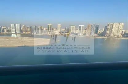 Water View image for: Apartment - 2 Bedrooms - 2 Bathrooms for sale in Palm Tower - Al Khan Lagoon - Al Khan - Sharjah, Image 1