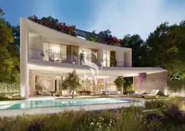 Outdoor House image for: Villa - 6 Bedrooms for sale in Serenity Mansions - Tilal Al Ghaf - Dubai, Image 1