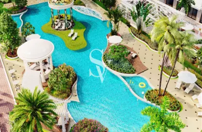صورة لـ حوض سباحة شقة - غرفة نوم - 2 حمامات للبيع في فينسيتور دولتشي فيتا - ارجان - دبي ، صورة رقم 1