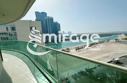Apartment - 3 Bedrooms - 4 Bathrooms for rent in Beach Towers - Shams Abu Dhabi - Al Reem Island - Abu Dhabi