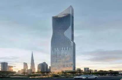 Apartment - 1 Bedroom - 2 Bathrooms for sale in Tiger Sky Tower - Business Bay - Dubai