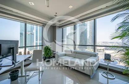 Living Room image for: Full Floor - Studio for sale in The Regal Tower - Business Bay - Dubai, Image 1
