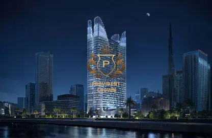 Apartment - 1 Bedroom - 2 Bathrooms for sale in Binghatti Skyhall - Business Bay - Dubai