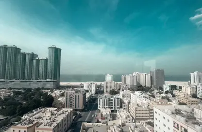 Apartment - 3 Bedrooms - 4 Bathrooms for rent in Ajman Corniche Residences - Ajman Corniche Road - Ajman