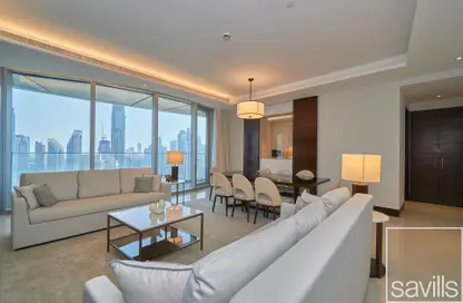 Apartment - 3 Bedrooms - 4 Bathrooms for rent in The Address Sky View Tower 2 - The Address Sky View Towers - Downtown Dubai - Dubai