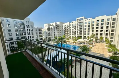 Apartment - 3 Bedrooms - 4 Bathrooms for rent in Zahra Apartments 2A - Zahra Apartments - Town Square - Dubai