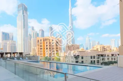 شقة - غرفة نوم - 2 حمامات للايجار في بلفيو برج 2 - أبراج بلفيو - دبي وسط المدينة - دبي