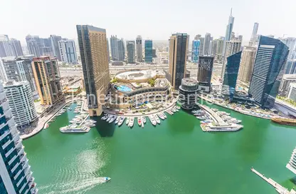 Duplex - 5 Bedrooms - 6 Bathrooms for rent in Bay Central West - Bay Central - Dubai Marina - Dubai
