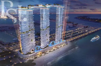 Apartment - 1 Bedroom - 2 Bathrooms for sale in Tower B - Damac Bay - Dubai Harbour - Dubai