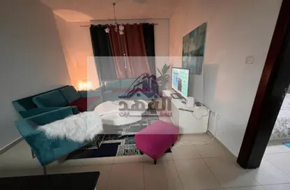 صورة لـ غرفة المعيشة شقة - غرفة نوم - 2 حمامات للايجار في سيتي تاور - النعيمية - عجمان ، صورة رقم 1
