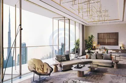 شقة - غرفة نوم - 2 حمامات للبيع في اكسكوزيت ليفينج ريزيدنسز - برج خليفة - دبي وسط المدينة - دبي