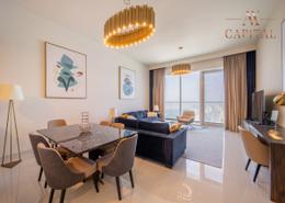 Living / Dining Room image for: Apartment - 3 bedrooms - 5 bathrooms for sale in Avani Palm View Hotel & Suites - Dubai Media City - Dubai, Image 1