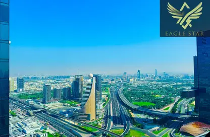 Apartment - 3 Bedrooms - 5 Bathrooms for rent in Duja Tower - Sheikh Zayed Road - Dubai