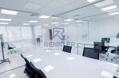 مكتب - استوديو - 2 حمامات للايجار في وان ليك بلازا - (JLT) مجمع T - أبراج بحيرة الجميرا - دبي
