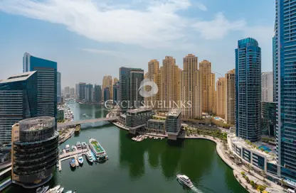 Apartment - Studio - 1 Bathroom for rent in JW Marriott Hotel Marina - Dubai Marina - Dubai