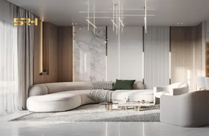 Living Room image for: Apartment - 1 Bedroom - 2 Bathrooms for sale in Binghatti Creek - Al Jaddaf - Dubai, Image 1