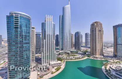 شقة - 1 حمام للايجار في ليك فيو - (JLT) مجمع B - أبراج بحيرة الجميرا - دبي