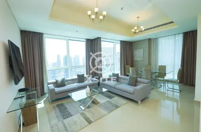 Apartment - 3 Bedrooms - 3 Bathrooms for rent in Al Dar tower - Dubai Marina - Dubai