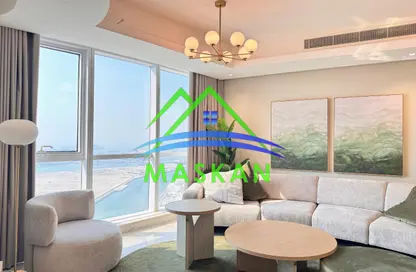 Apartment - 3 Bedrooms - 4 Bathrooms for rent in Leaf Tower - Tamouh - Al Reem Island - Abu Dhabi