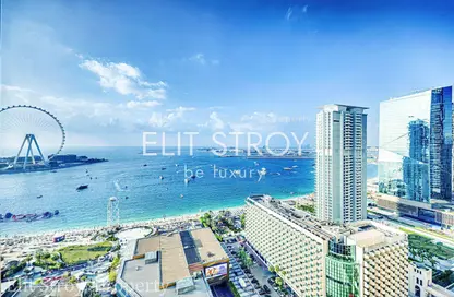 Apartment - 3 Bedrooms - 4 Bathrooms for rent in Rimal 2 - Rimal - Jumeirah Beach Residence - Dubai