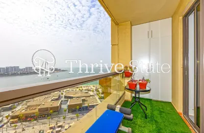 Apartment - 2 Bedrooms - 3 Bathrooms for sale in Rimal 4 - Rimal - Jumeirah Beach Residence - Dubai