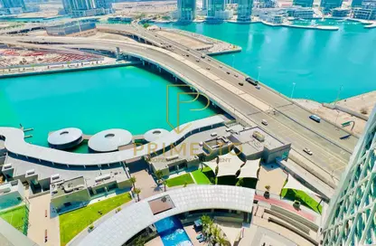 Apartment - 3 Bedrooms - 4 Bathrooms for rent in Water Front Tower B - Waterfront Residential Towers - Tourist Club Area - Abu Dhabi