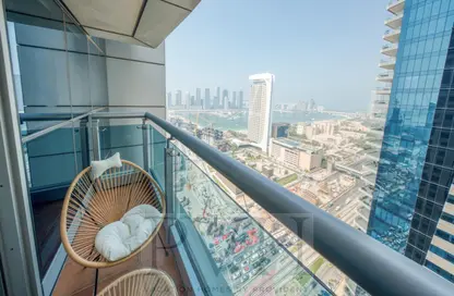 شقة - 3 غرف نوم - 4 حمامات للايجار في برج الأميرة - دبي مارينا - دبي