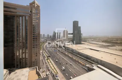 مكتب - استوديو للايجار في اي بي اي وورلد تاور - شارع الشيخ زايد - دبي