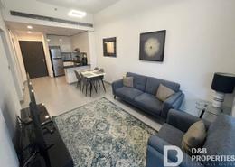 Living / Dining Room image for: Apartment - 1 bedroom - 2 bathrooms for rent in The Wings - Arjan - Dubai, Image 1
