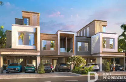 Townhouse - 4 Bedrooms - 5 Bathrooms for sale in Monte Carlo - Damac Lagoons - Dubai