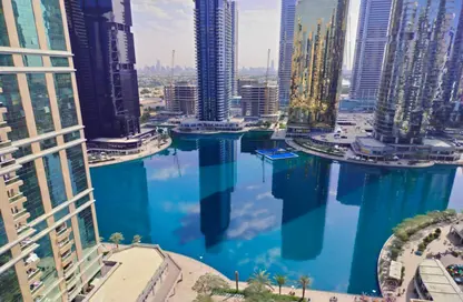 صورة لـ حوض سباحة شقة - 3 غرف نوم - 3 حمامات للايجار في جلوبال ليك فيو - بحيرة الماس شرق - أبراج بحيرة الجميرا - دبي ، صورة رقم 1