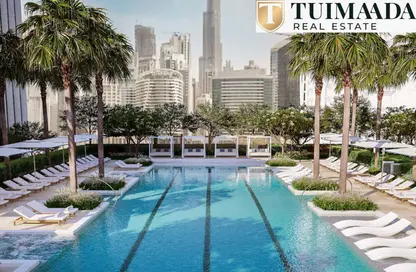 Apartment - 1 Bedroom - 2 Bathrooms for sale in Peninsula Four - Peninsula - Business Bay - Dubai