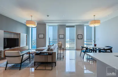 Apartment - 2 Bedrooms - 3 Bathrooms for rent in Four Seasons Private Residences - Al Maryah Island - Abu Dhabi