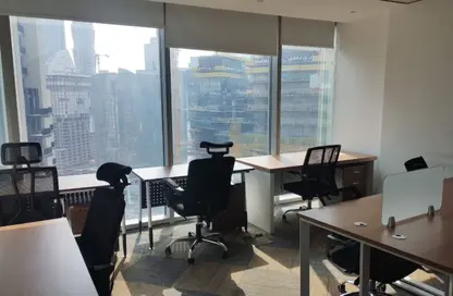 Business Centre - Studio - 3 Bathrooms for rent in The Binary Tower - Business Bay - Dubai