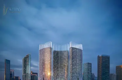 شقة - غرفة نوم - 2 حمامات للبيع في برج بن غاطي سكاي رايز أ - بن غاطي سكاي رايز - الخليج التجاري - دبي