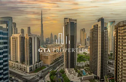 شقة - غرفة نوم - 2 حمامات للبيع في ماركيز سكوير تاور - الخليج التجاري - دبي