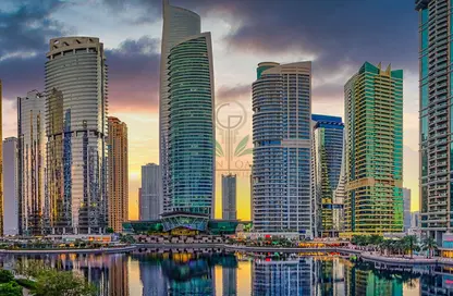 شقة - 2 غرف نوم - 3 حمامات للايجار في برج ليك سيتي - (JLT) مجمع D - أبراج بحيرة الجميرا - دبي