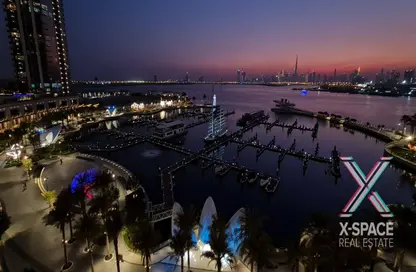 شقة - 4 غرف نوم - 3 حمامات للايجار في دبي كريك ريزيدنس برج 3 شمال - Dubai Creek ريزيدنسز North - Dubai Creek ريزيدنسز - ميناء خور دبي (ذا لاجونز) - دبي